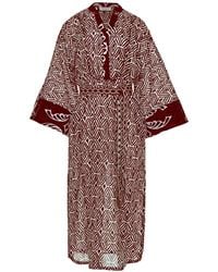 Devotion - Breeze Geometric Print Dress - Lyst