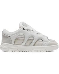 Paura - Panelled Cut-Out Sneakers - Lyst
