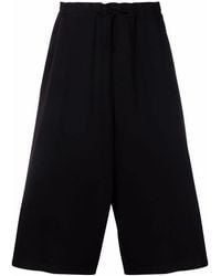 Y's Yohji Yamamoto - Cropped Track Pants - Lyst