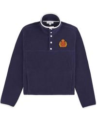 Sporty & Rich - Logo Patch Sweatshirts - Lyst