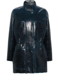 Fendi - Abrigo Con Cierre De Lazo - Lyst