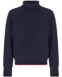 Fay - Roll-Neck Jumper - Lyst