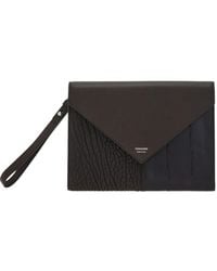 Ferragamo - Bolso De Mano Con Solapa En El Tope - Lyst