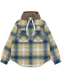 Aape By A Bathing Ape - Check-Pattern Hooded Shirt - Lyst
