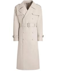 Dolce & Gabbana - Belted Trench Coat - Lyst