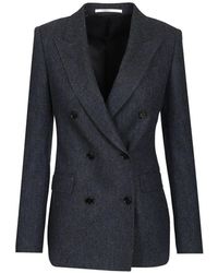 Tagliatore - Paris Herringbone Double-Breasted Jacket - Lyst