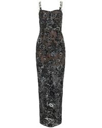 Bronx and Banco - Dahlia Sequin-Embellished Maxi Dress - Lyst