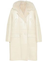 Yves Salomon - Wool Coat - Lyst