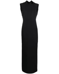 Versace - Draped Open-Back Dress - Lyst