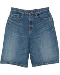 KHOKI - Pocket Denim Shorts - Lyst