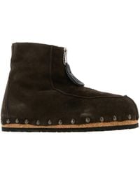 Magliano - Zip-Fastening Suede Ankle Boots - Lyst