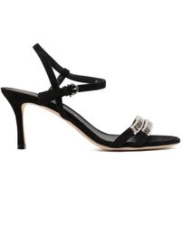 Ferragamo - 70Mm Crystal-Embellished Sandals - Lyst