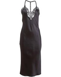 Fleur du Mal - Abito Sottoveste Con Spalline A T - Lyst