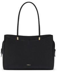 Furla - Large Eris Leather Tote Bag - Lyst