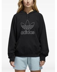 adidas - Signature Trefoil Hoodie - Lyst