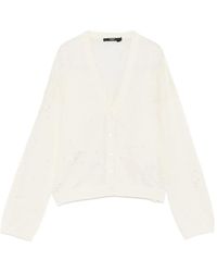 Seventy - Sequin V-Neck Cardigan - Lyst