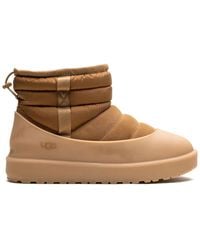 UGG - Classic Mini "Chestnut" Pull-On Weather Boots - Lyst