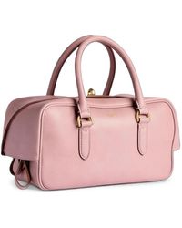 Balenciaga - Le 7 Bowling Turn-Lock Small Tote Bag - Lyst