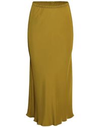 Peter Cohen - Bias-Cut Silk Skirt - Lyst