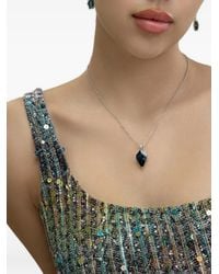 Lisa Nik - Collana Con Topazio E Diamanti - Lyst