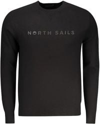 North Sails - Logo-Print Crew-Neck Sweater - Lyst