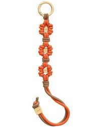 Maison De Sabre - Wristlet Knot-Detail Leather Charm - Lyst
