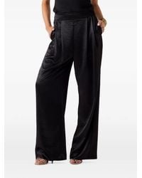 Guess - Satin Wide Leg Pants - Lyst