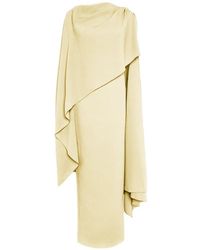 ROKSANDA - Demetria Cape-Detail Maxi Dress - Lyst