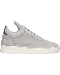 Filling Pieces - Suede Sneakers - Lyst