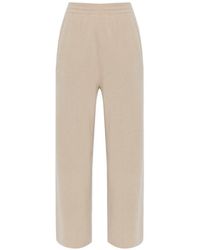 Lanvin - Elasticated-Waistband Straight-Leg Trousers - Lyst