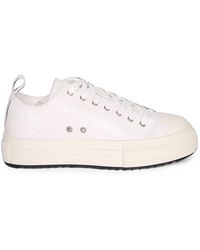 DSquared² - Logo-Embossed Platform Sneakers - Lyst