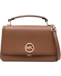 Michael Kors - Medium Delancey Satchel Crossbody Bag - Lyst