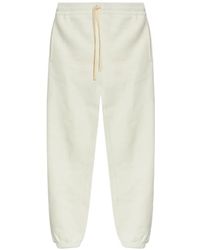 Jil Sander - Drawstring-Detail Cotton Track Pants - Lyst