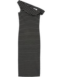 MSGM - Kleid Mit Knotendetail - Lyst