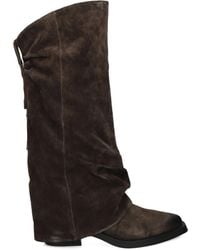 Ash - Liam Stiefel aus Wildleder - Lyst