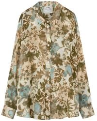 Forte Forte - Camisa con estampado floral - Lyst