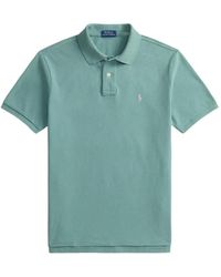 Polo Ralph Lauren - Embroidered Pony Mesh Polo Shirt - Lyst