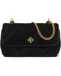 Tory Burch - Kira ベルベット ショルダーバッグ ミニ - Lyst