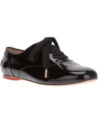Hogan - Patent-Leather Oxford Shoes - Lyst