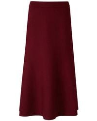 Jonathan Simkhai - Ribbed-Knit Wool Midi Skirt - Lyst