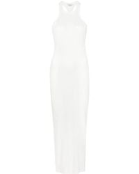 ALESSANDRO VIGILANTE - Racerback Ribbed Maxi Dress - Lyst