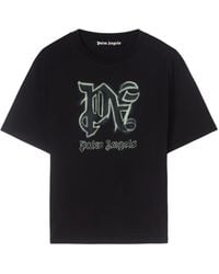 Palm Angels - Hyper Monogram T-Shirt - Lyst