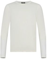 Franzese Collection - Crew-Neck Long-Sleeves T-Shirt - Lyst