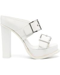 McQueen - Mules Mit Plateau 120Mm - Lyst