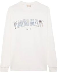 Autry - Landscape Long-Sleeve Cotton T-Shirt - Lyst
