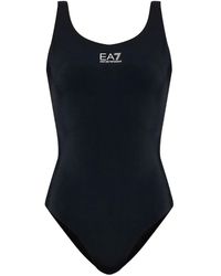 EA7 - Costume Da Bagno Con Logo - Lyst
