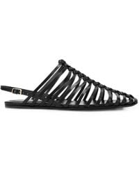 Dries Van Noten - Braided Leather Sandals - Lyst