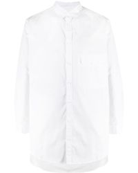 Yohji Yamamoto - Flap Pocket Long-length Shirt - Lyst