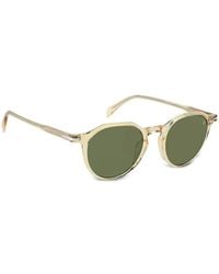 David Beckham - Round-Frame Sunglasses - Lyst