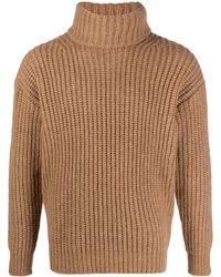 Roberto Collina - Roll-Neck Chunky-Knit Jumper - Lyst